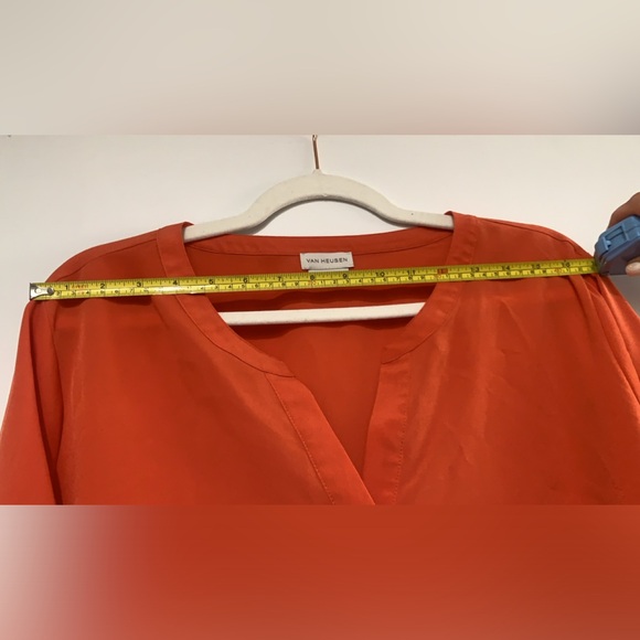 Van Heusen top blouse 3/4 sleeve - Picture 3 of 7